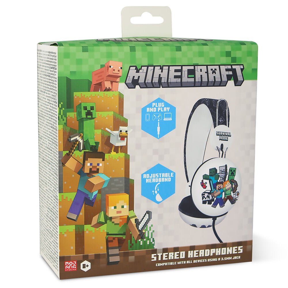 Minecraft - characters - headphones (dome)