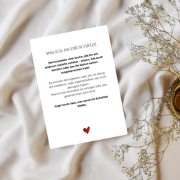 Just Married – card box for your first year of marriage