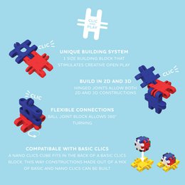 Nano Clics - Creative Builders - 500pcs