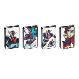 GOLDKORAK DISPLAY OF 12 ASSORTED LIGHTERS