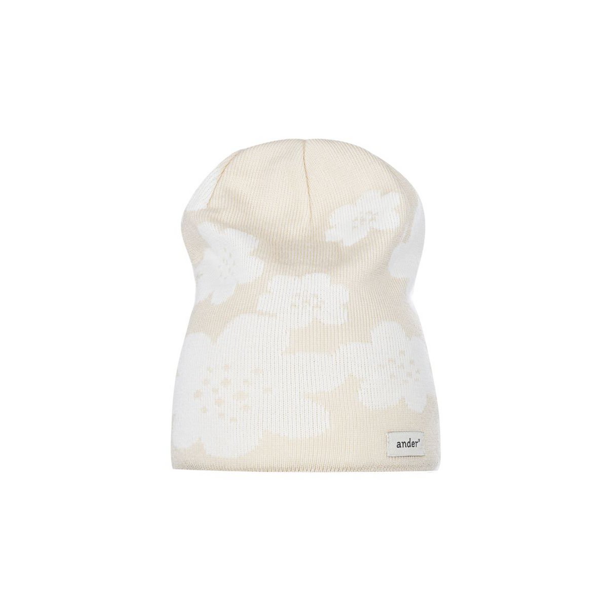 Chapeau d'été FLEUR BEIGE pour fille