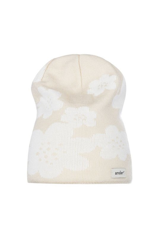 Chapeau d'été FLEUR BEIGE pour fille