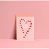Zuckerstangen Weihnachten Postkarte