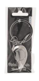 Metal Keychain, Broken Heart,