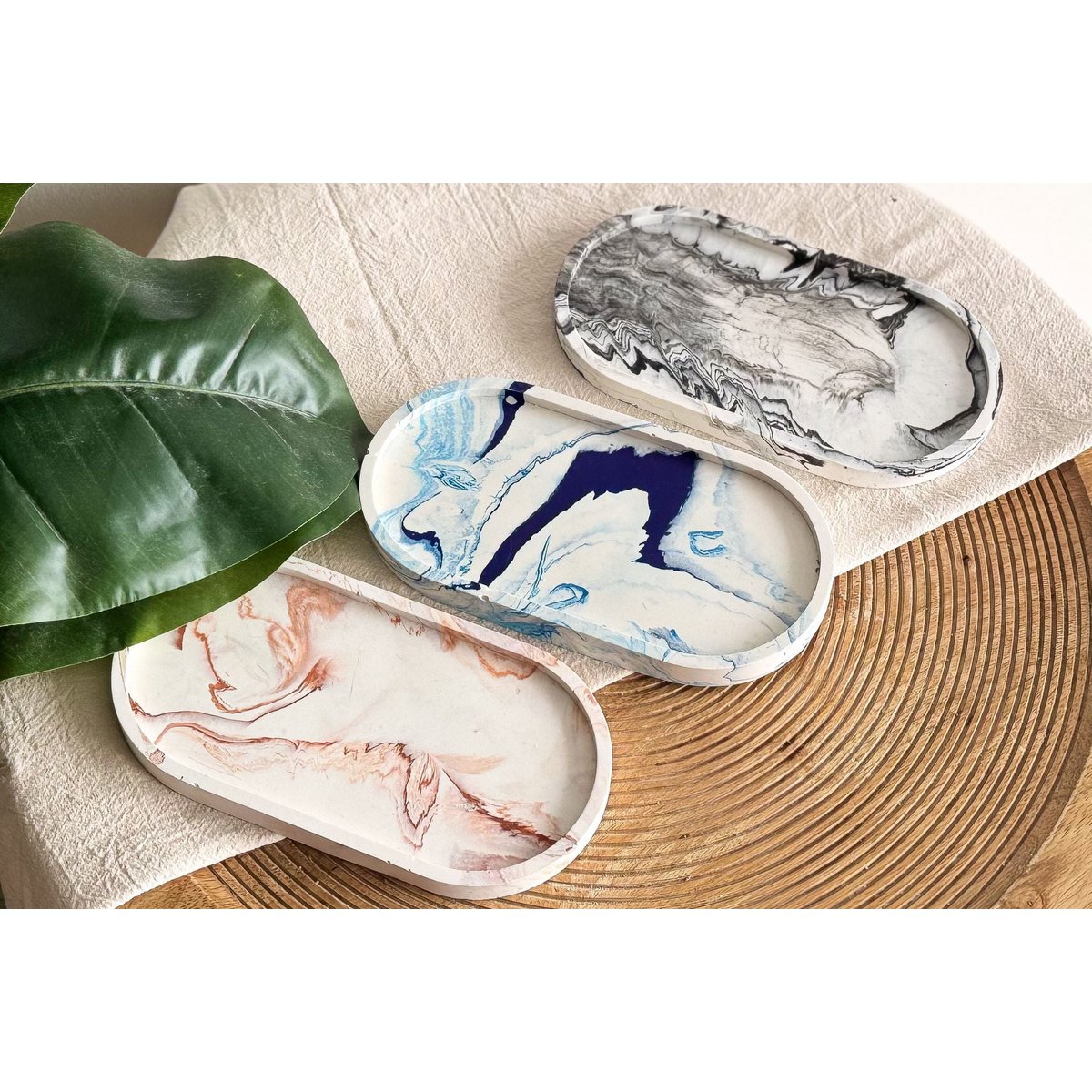 DIY-Paket Gießharzschale Grün