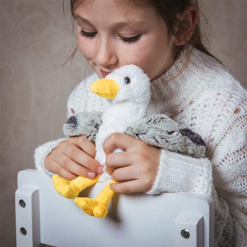 Plush toy seagull Jonathan - stuffed animal