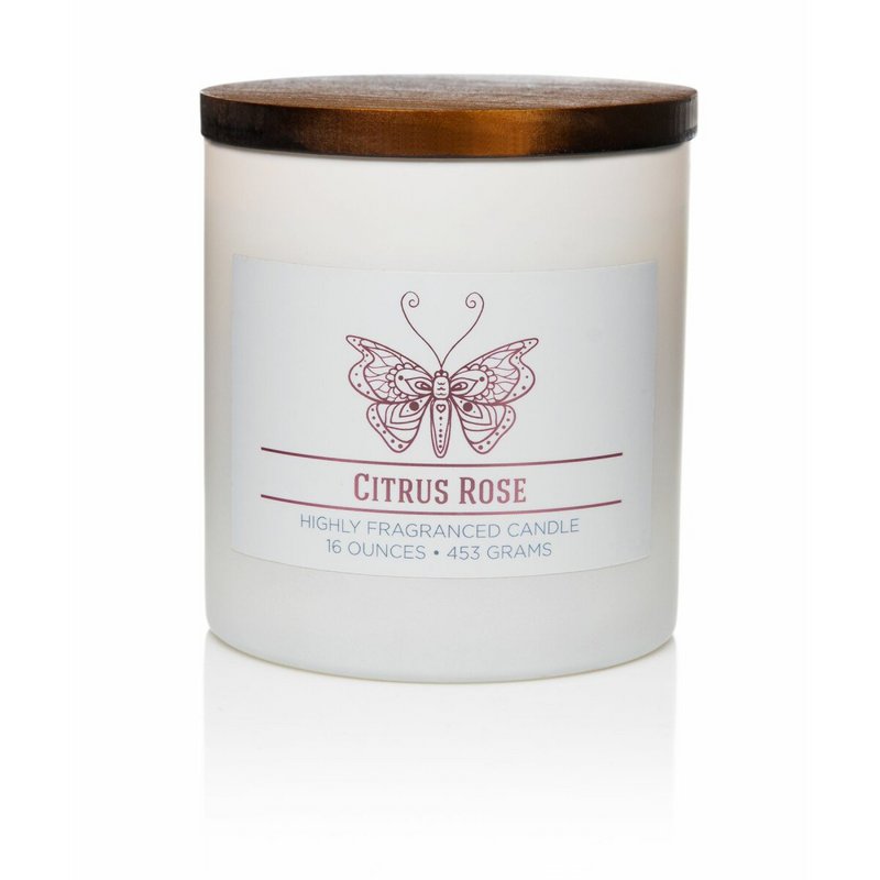 Scented candle Citrus Rose - 453g