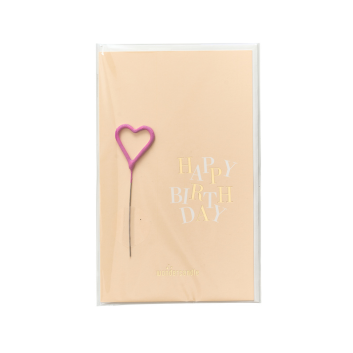 Wonderletter Happy Birthday orange
