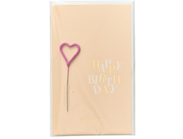 Wonderletter Happy Birthday orange