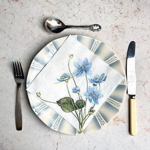 NAPKINS - BLUE ANEMONE - FSC paper