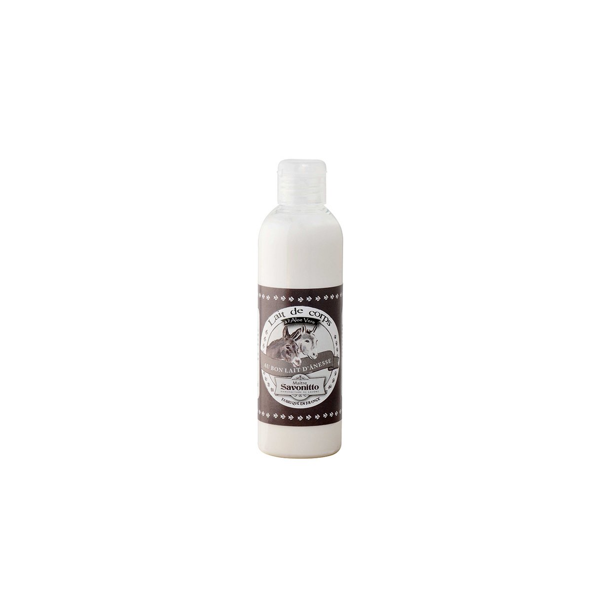 Body lotion with donkey milk