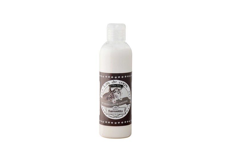 Body lotion with donkey milk