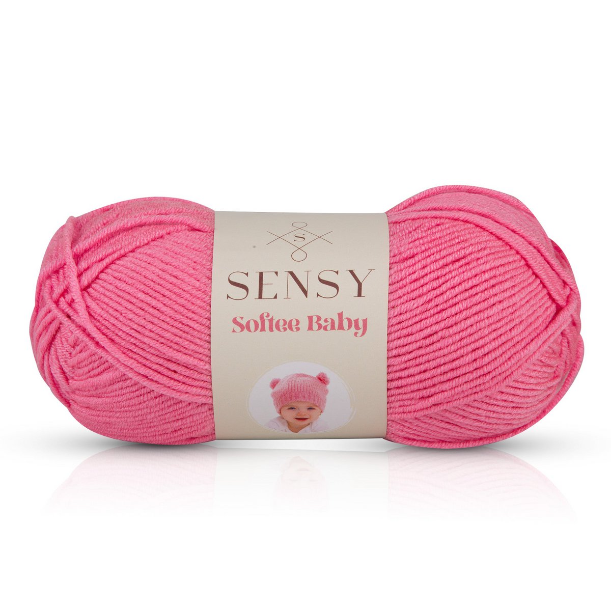 Sensy Softee Baby Yarn, 3.5 oz, 275 Yards, Gauge 3 Light