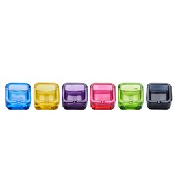Cenicero de cristal 7,3*7,3cm-DL12