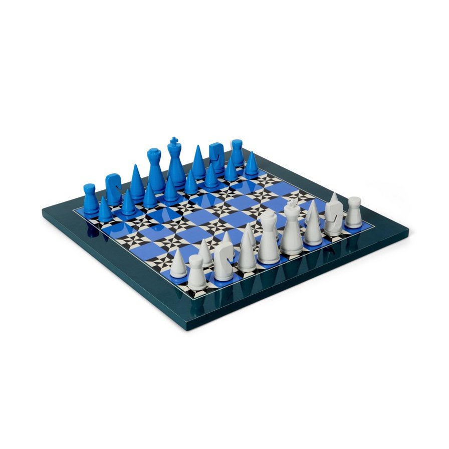 Printworks Spel - Chess lacquered - Poseidon