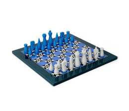 Printworks Spel - Skak lakeret - Poseidon