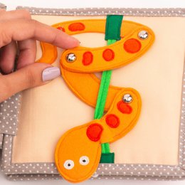 Peek-a-Boo – Mini libro tranquillo di 6 pagine