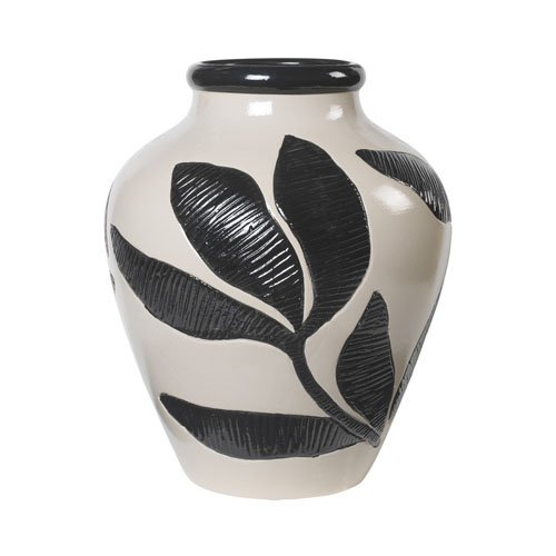 Vaso Herbert L - Rainy Day/Nero - 1 pezzo