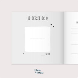 Negen maanden boek | roestbruin | heelal