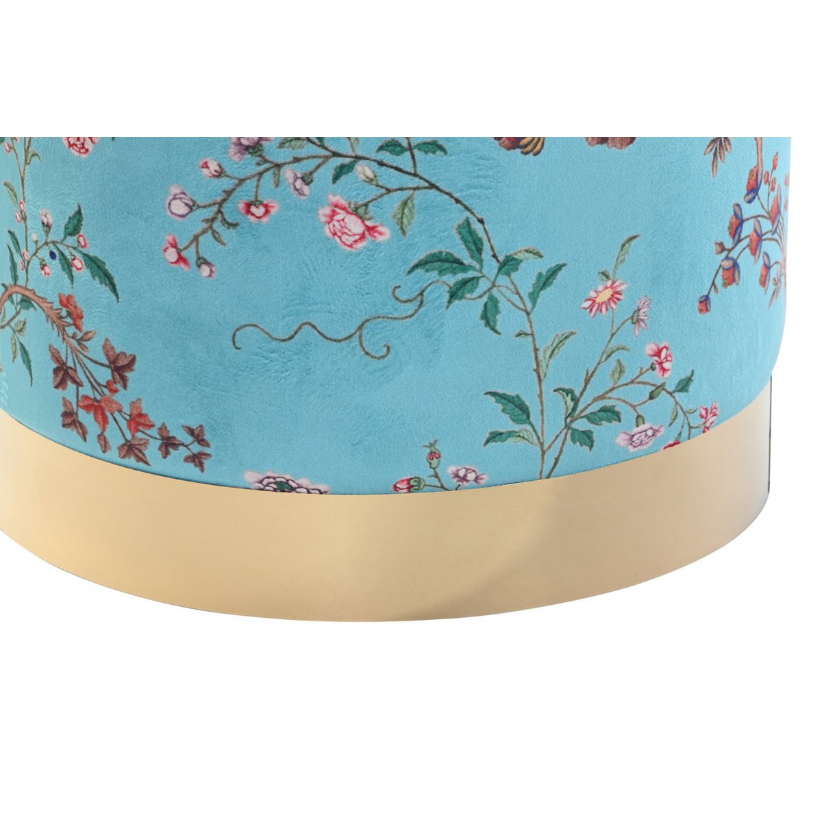 REPOSAPIES POLIESTER METAL 32X32X38 FLORES 2 SURT. LD190969