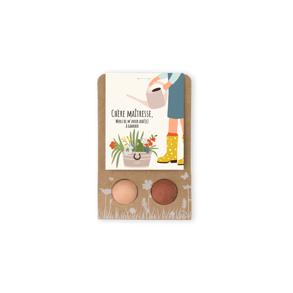 Gift to offer with 2 Seed Bombs - Dear mistress