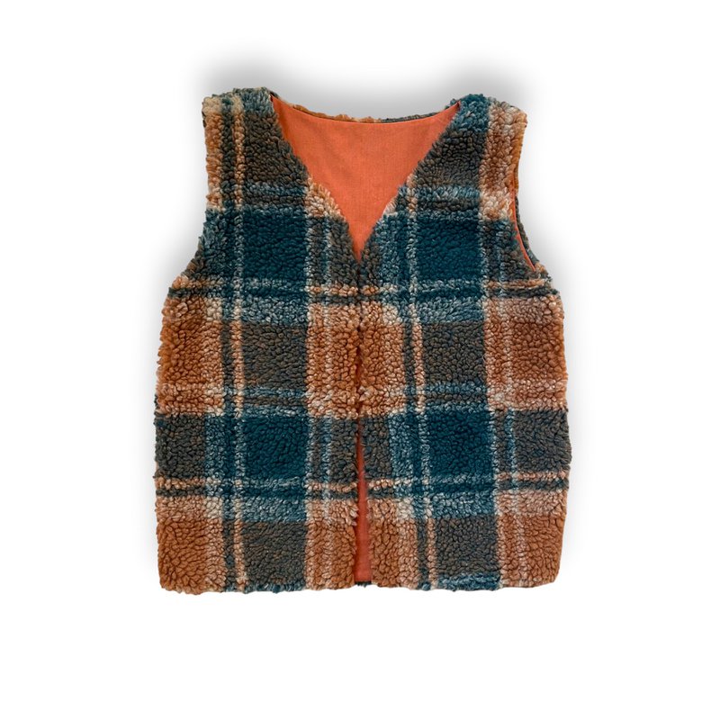 Vest | Teddy tern mørkegrøn
