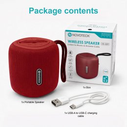 Altavoz Bluetooth portátil XB-009: negro, libertad inalámbrica y diseño práctico para el día a día