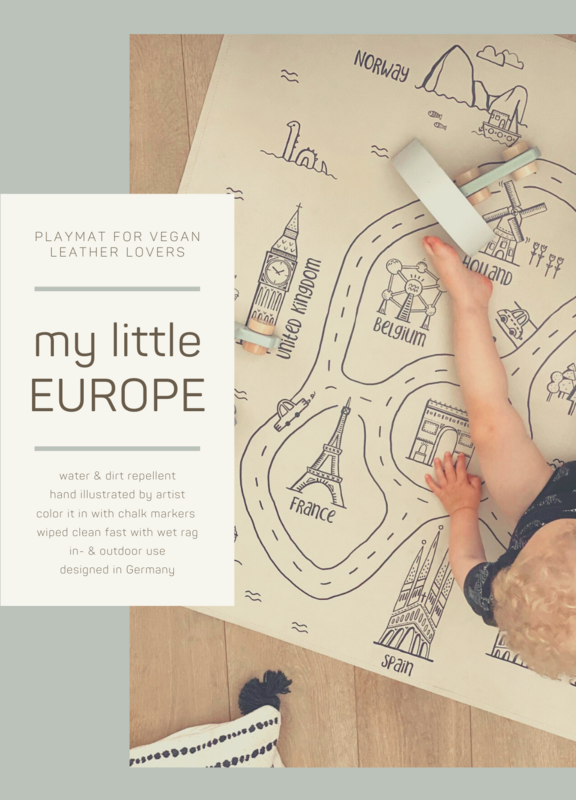 Speelmatte "mijn kleine Europa"