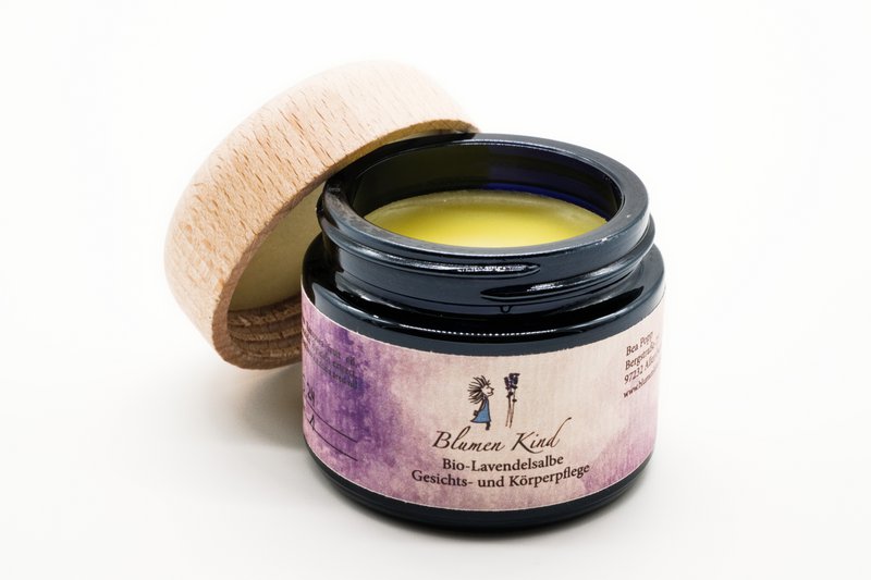 Økologisk lavendel salve