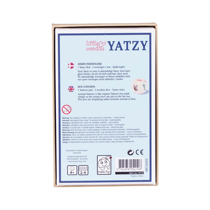 Piccoli Woodies - Yatzy