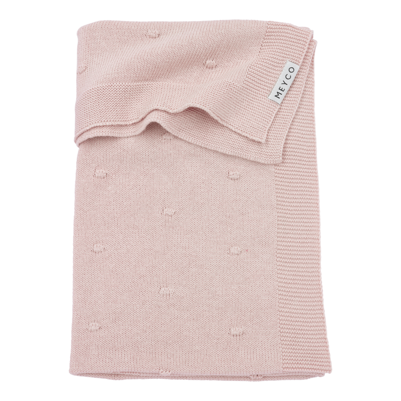 Blanket Mini Knots Soft Pink