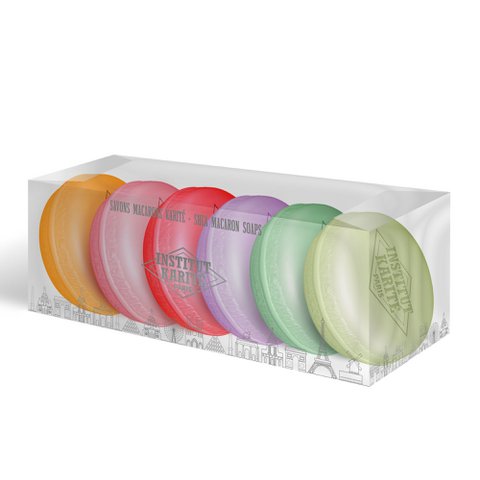 Geschenkset 6 Shea Macaron Seifen