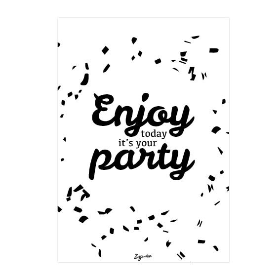 Disfruta hoy es tu fiesta