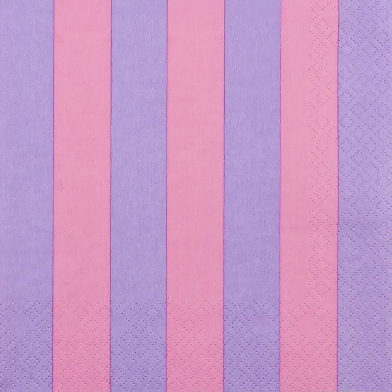 Tovaglioli Just Stripes lilla