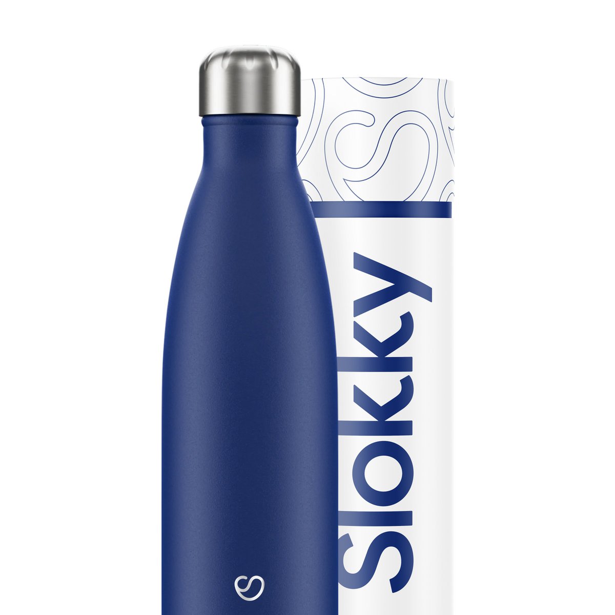 Slokky Matte Blue Bottle - 500ml