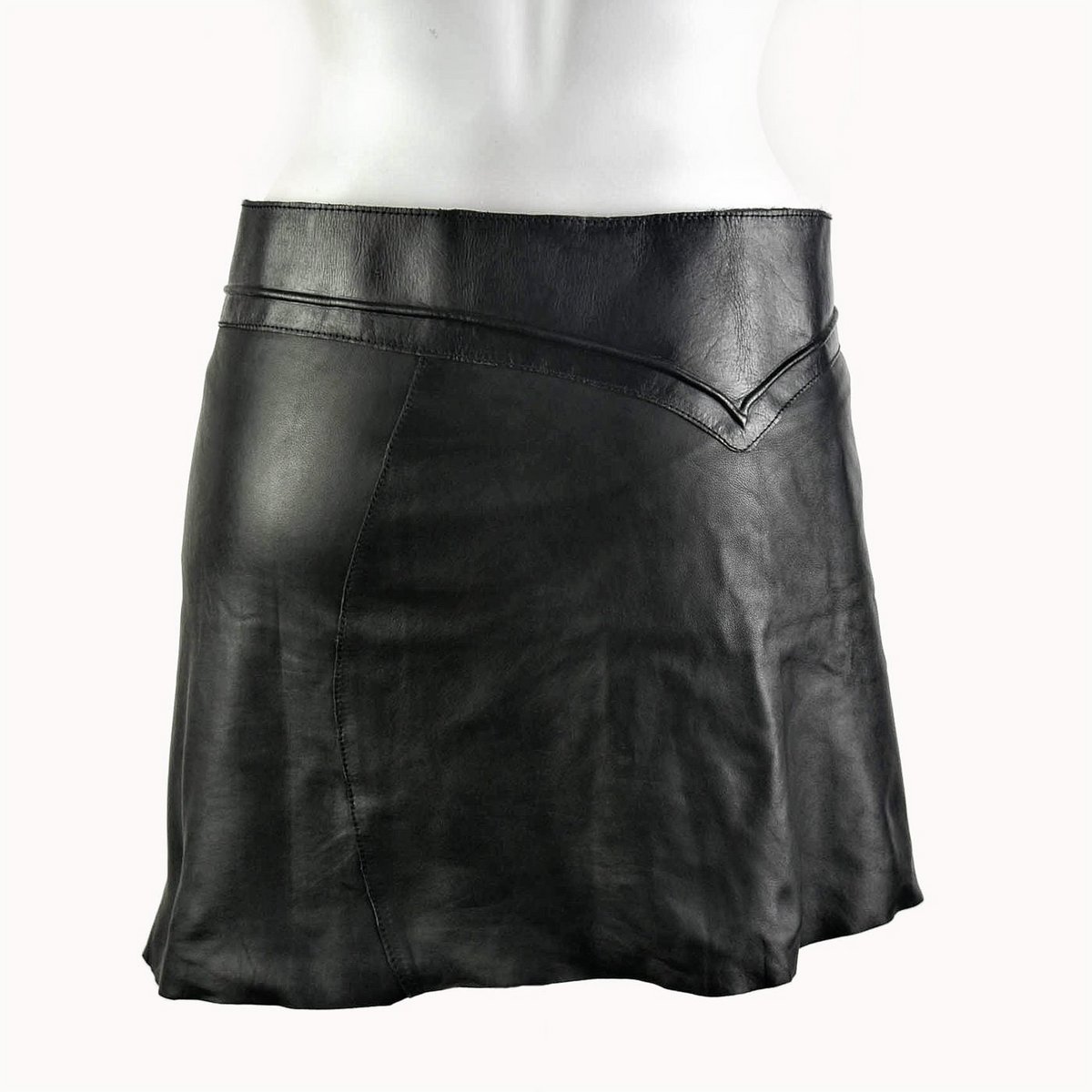 Mini Rok 'Elegance' Leer