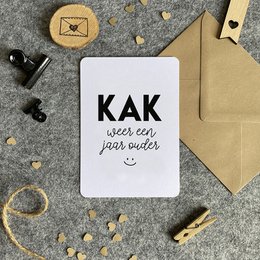 Kort - Kak, endnu et år ældre