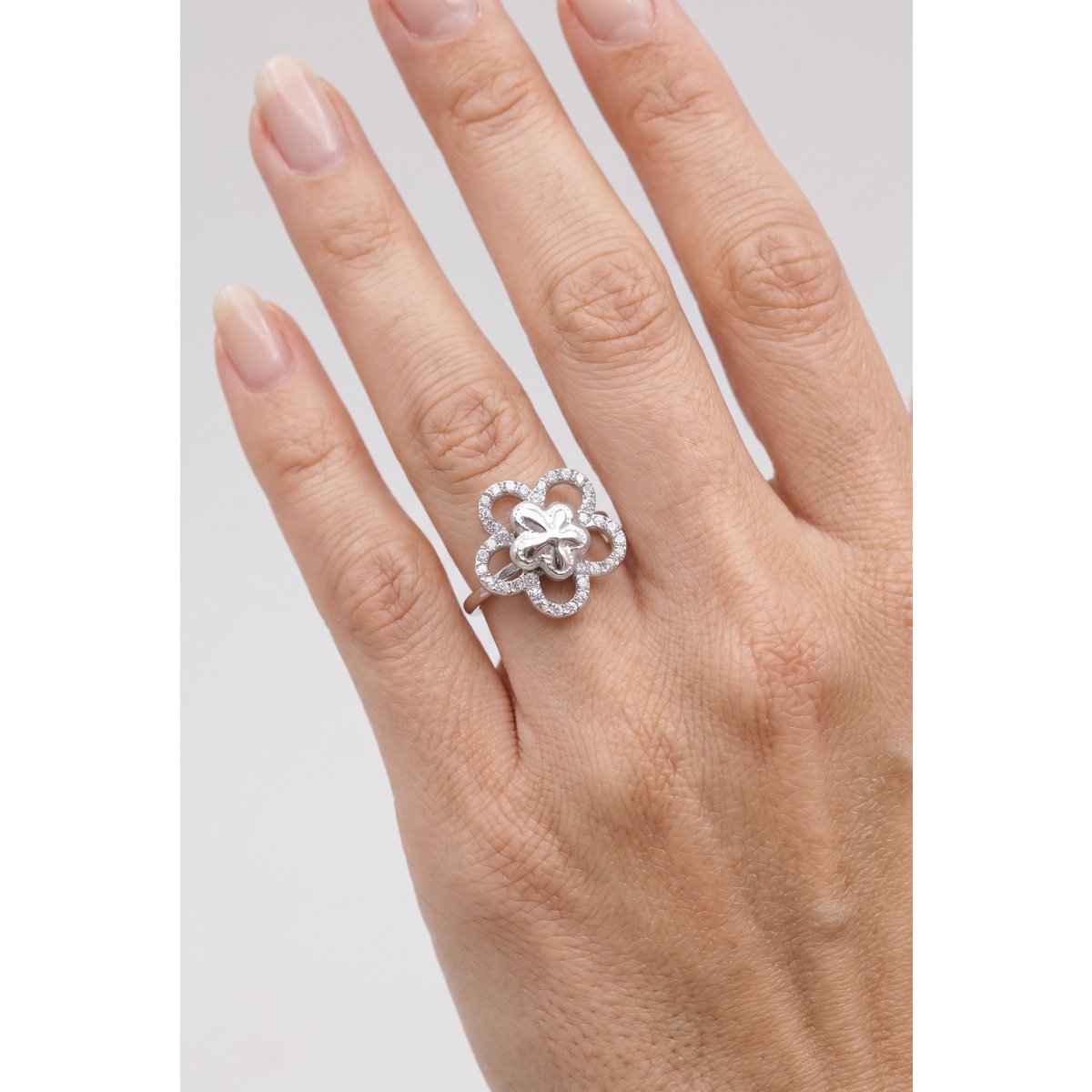 Bague en acier inoxydable ajustable
