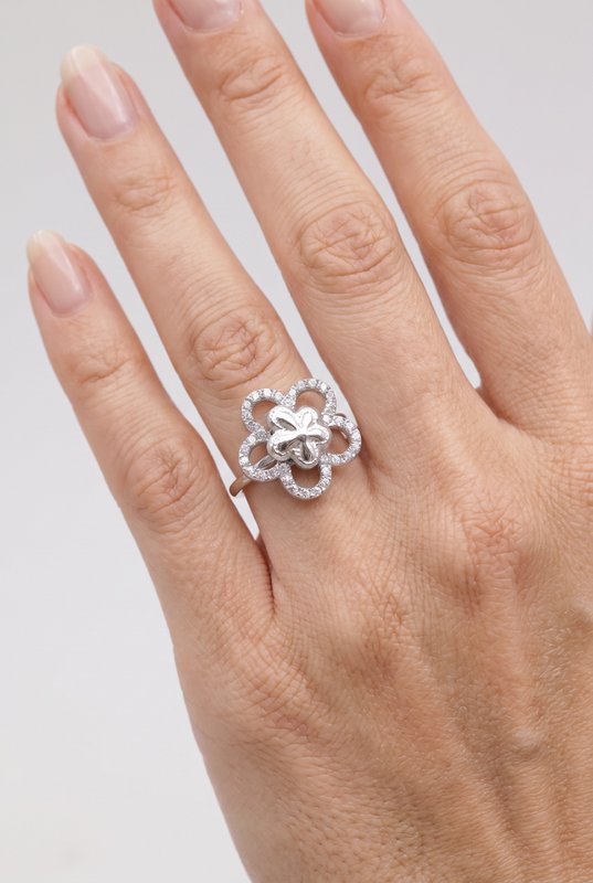 Bague en acier inoxydable ajustable