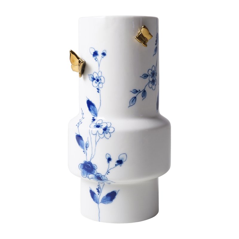 Vase Butterfly Gold 21 cm