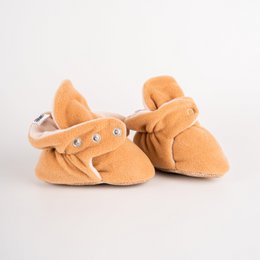 Baby Booties - Camel