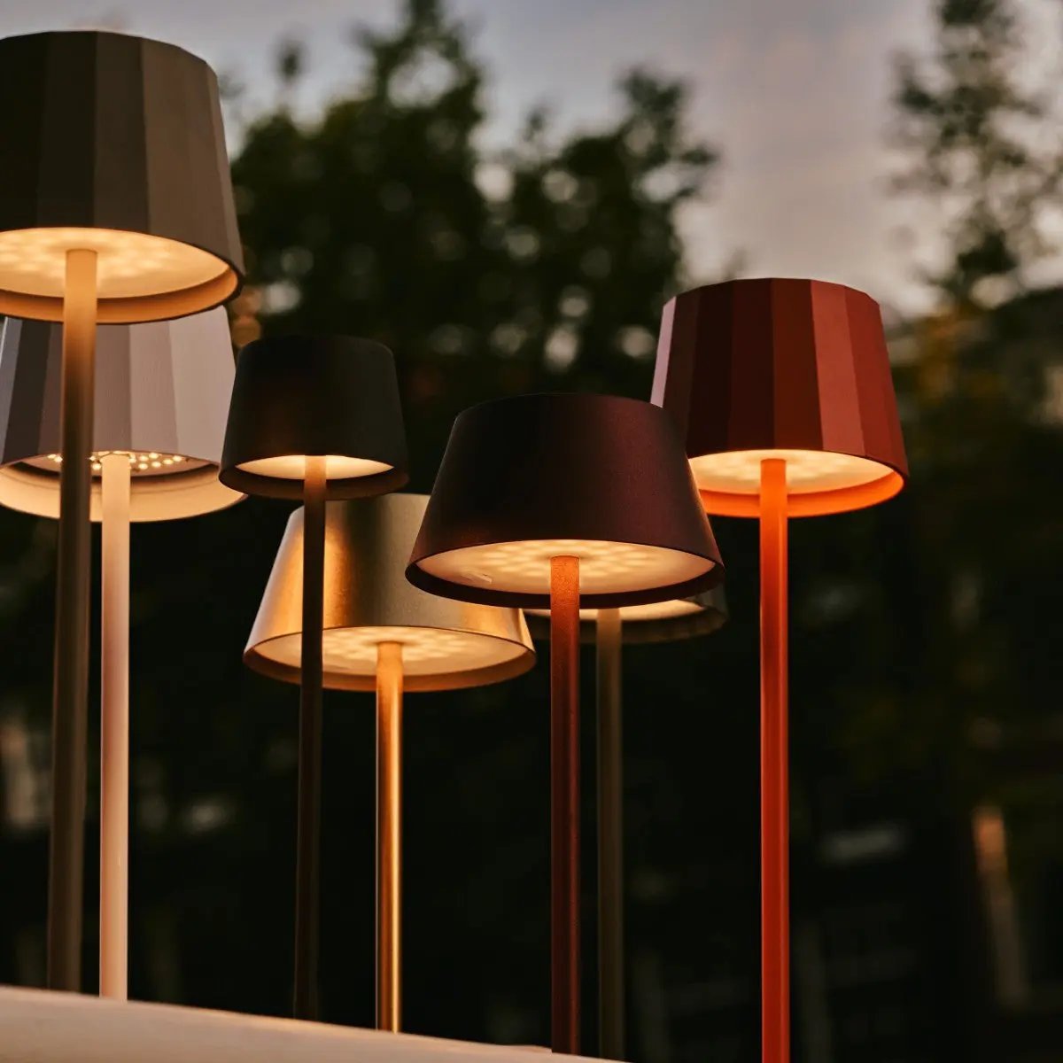 Lampe sans fil Vondel Mini Shadow Grey