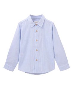 Gestreept shirt met lange mouwen voor babyjongens F123-21212053
