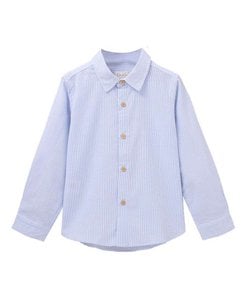 Gestreept shirt met lange mouwen voor babyjongens F123-21212053