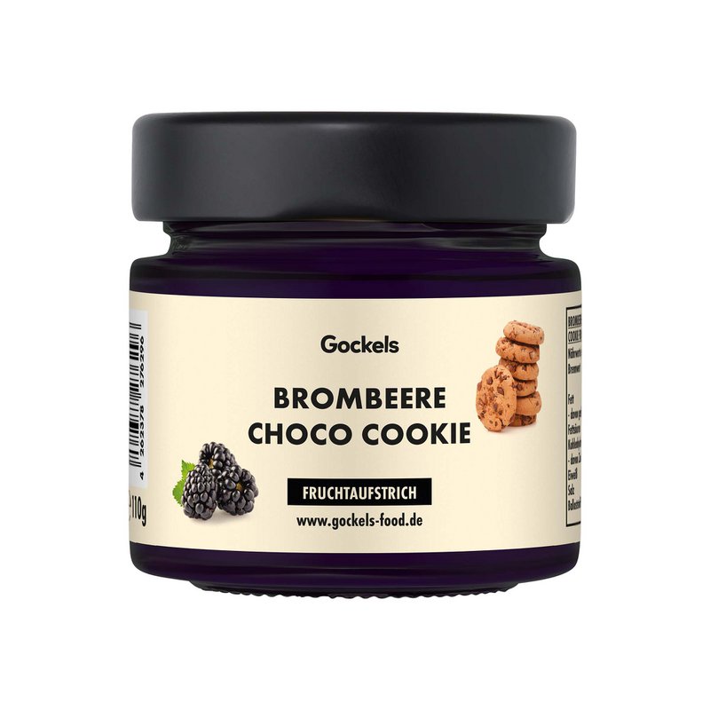 Krefeld blackberry & choco cookie fruit spread - a sweet pleasure