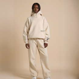 Hoodie "BAD GIRLS GO TO PARIS" - Beige