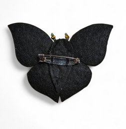Brosche Mitternachtsschmetterling