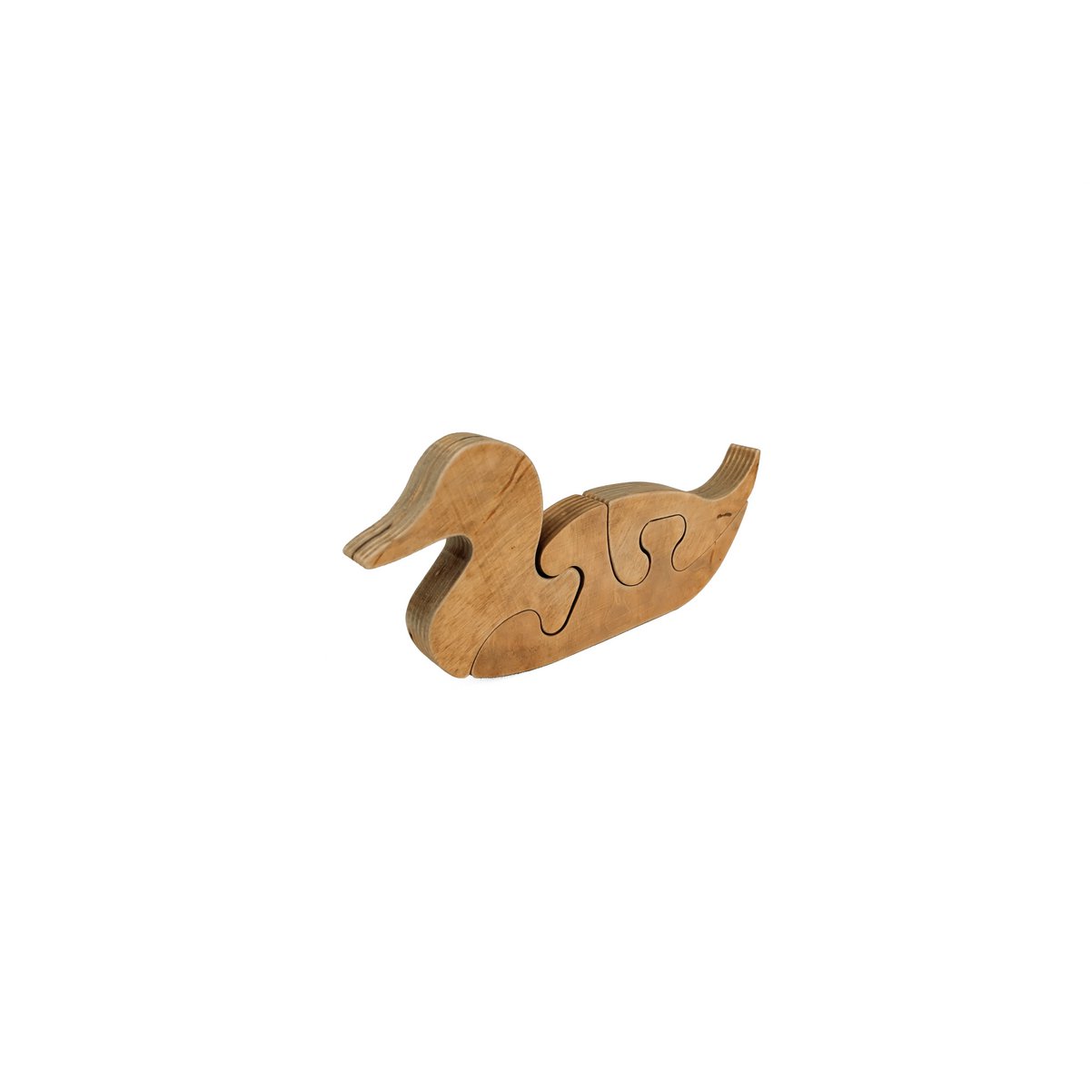 Wooden Puzzle Duck