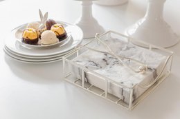 EDZARD napkin holder Atlas, for paper napkins, noble silver-plated, tarnish-protected, 19 x 19 cm