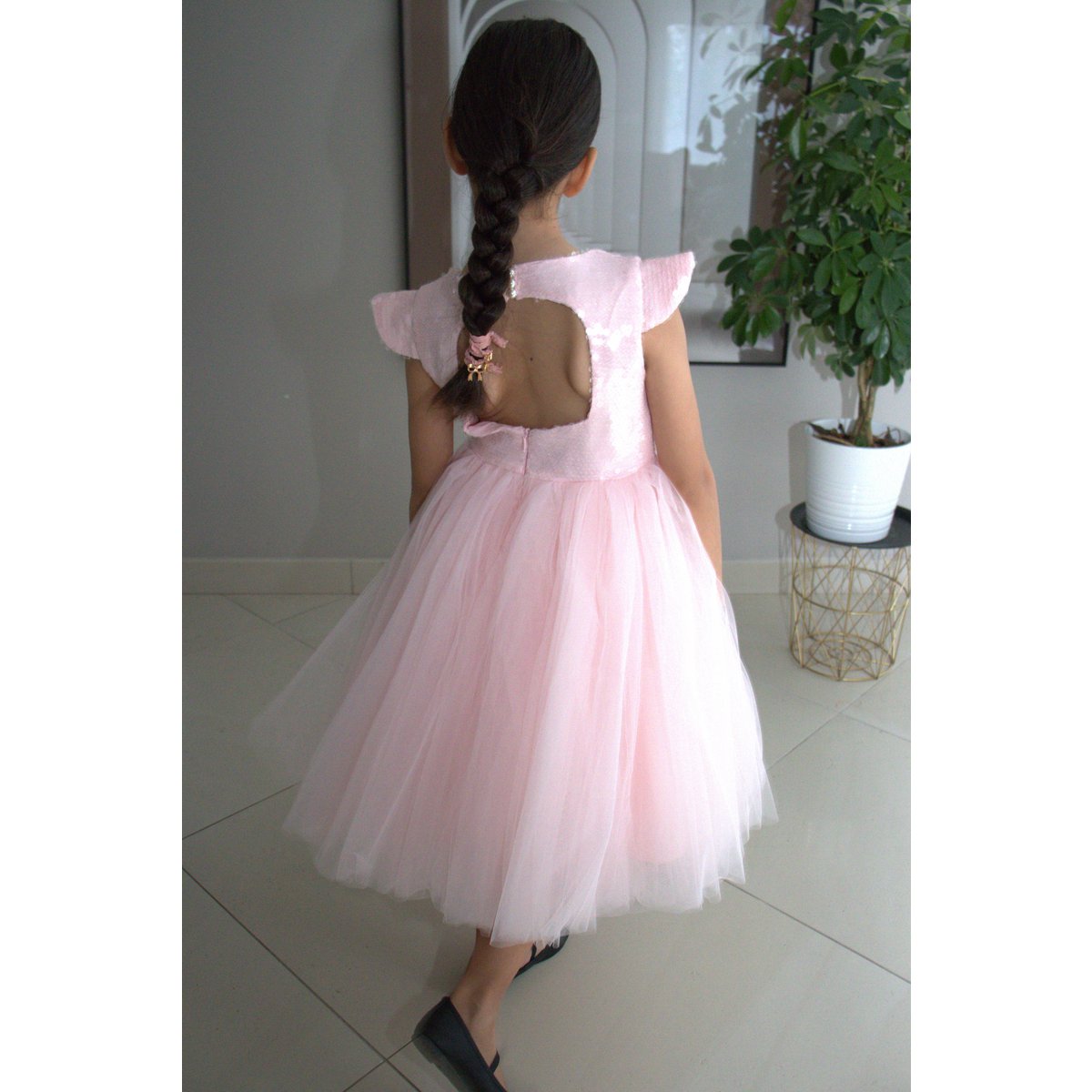 Ceremony dress FIONA Pink